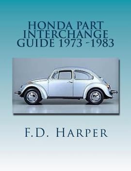 Paperback Honda Part Interchange Guide 1973 -1983 Book