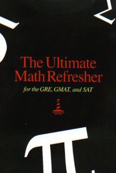 Paperback Ultimate Math Refresher for GRE, GMAT, and SAT Book