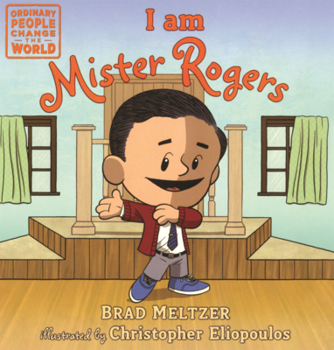Library Binding I Am Mister Rogers Book