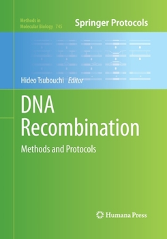 Paperback DNA Recombination: Methods and Protocols Book