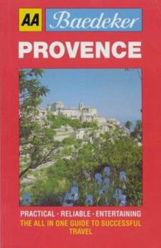 Paperback AA Baedeker's Provence and Cote D'Azur (AA Baedeker's Guides) Book