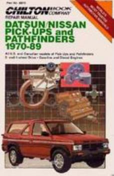 Paperback Datsun/Nissan Pick-Ups and Pathfinder, 1970-89 Book