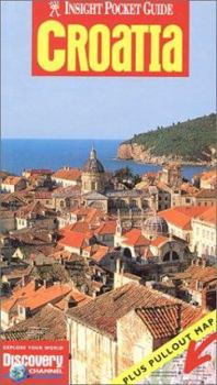 Paperback Insight Pocket Guide with map Croatia (Insight Guides) Book