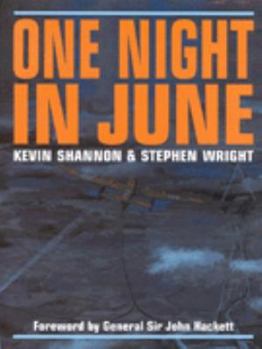 Hardcover One Night in June: With the Glider Pilots During the Invasion of Normandy Book