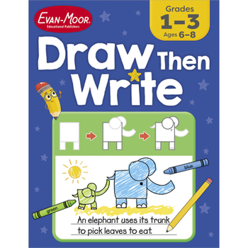 Paperback Draw...Then Write, Grades 1-3 - Lscpq Book