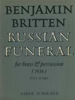 Paperback Russian Funeral: For Brass and Percussion, Score Book