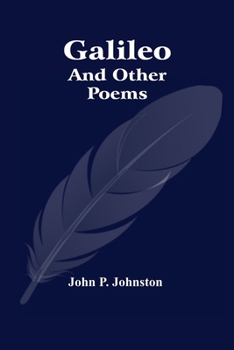 Paperback Galileo And Other Poems Book