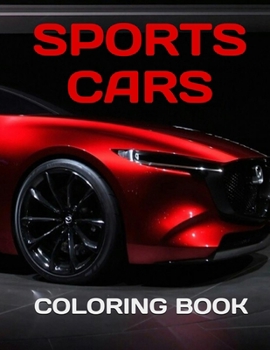 Paperback Sports Cars: Coloring Book