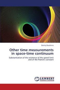Paperback Other Time Measurements in Space-Time Continuum Book