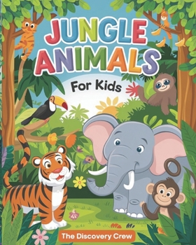 Paperback Jungle Animals: For Kids Book