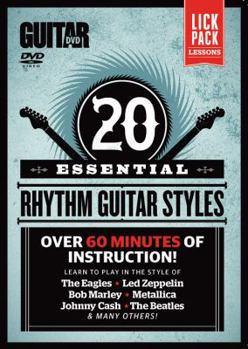 DVD 20 Essential Rhythm Guitar Styles Book