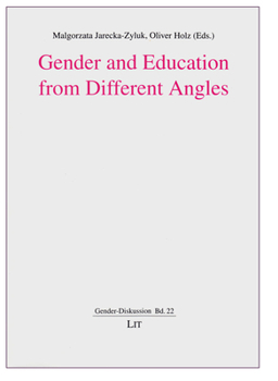 Paperback Gender and Education from Different Angles Book