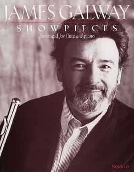 Paperback James Galway - Showpieces: Flute/Piccolo & Piano Accompaniment Book