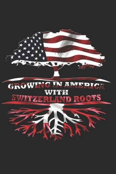 SWITZERLAND NOTEBOOK: Switzerland Notebook | college book | diary | journal | booklet | memo | composition book | 120 sheets - Dot Grid paper 6x9 inch