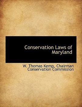 Paperback Conservation Laws of Maryland Book