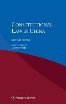 Paperback Constitutional Law in China Book