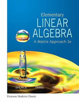 Paperback Elementary Linear Algebra (Classic Version) Book