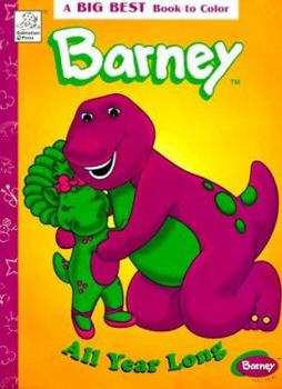 Paperback Barney All Year Long Book