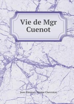 Paperback Vie de Mgr Cuenot [French] Book