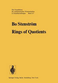 Paperback Rings of Quotients: An Introduction to Methods of Ring Theory Book