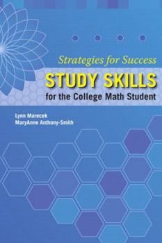 Paperback Strategies for Success: Study Skills for the College Math Student Book