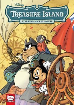 Paperback Disney Treasure Island, Starring Mickey Mouse (Graphic Novel) Book