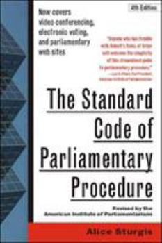 Paperback The Standard Code of Parliamentary Procedure, 4th Edition Book