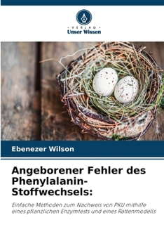 Paperback Angeborener Fehler des Phenylalanin-Stoffwechsels [German] Book