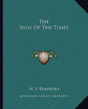 The Sign Of The Times