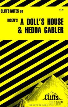 Paperback Cliffsnotes on Ibsen's a Doll's House & Hedda Gabler Book