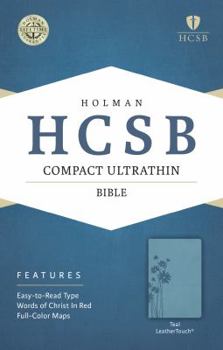 Imitation Leather Compact Ultrathin Bible-HCSB Book