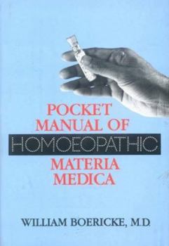 Paperback Pocket Manual of Homeopathic Materia Book