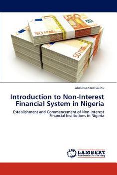 Paperback Introduction to Non-Interest Financial System in Nigeria Book