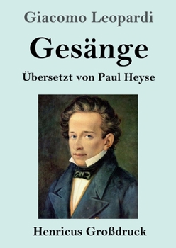 Paperback Gesänge (Großdruck) [German] Book