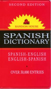 Hardcover Spanish Dictionary, Second Edition (Random House Vest Pocket) Book