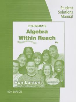 Paperback Intermediate Algebra: Algebra Within Reach: Student Solutions Manual Book