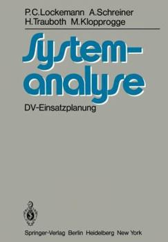 Paperback Systemanalyse: DV-Einsatzplanung [German] Book