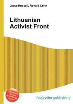 Paperback Lithuanian Activist Front Book