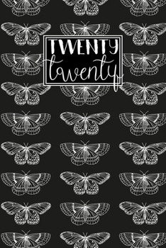 2020: Weekly Planner Diary Journal | Horizontal Week to View on 2 Pages with Notes | Black & White Butterfly Design (2020 Weekly Diaries)