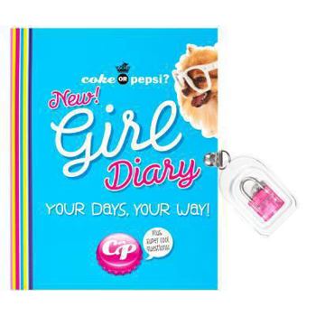 Paperback New! Girl Diary: Your Days, Your Way! [With Lock] Book