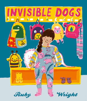 Hardcover Invisible Dogs Book