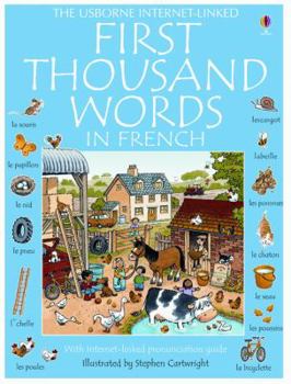 Hardcover First Thousand Words in French (English and French Edition) Book