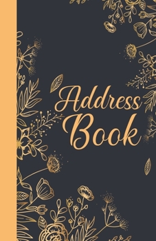 Paperback Address Book: Birthdays & Address Book for Contacts, Phone Numbers, Addresses, Email, Social Media & Birthdays (Address Books) Book