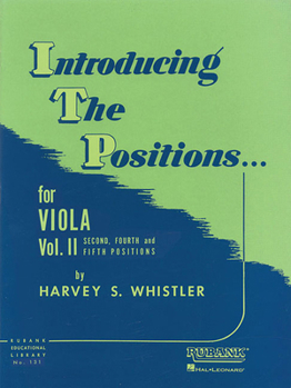 Paperback Introducing the Positions for Viola: Volume 2 - Second, Fourth and Fifth Book