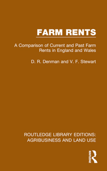 Paperback Farm Rents: A Comparison of Current and Past Farm Rents in England and Wales Book