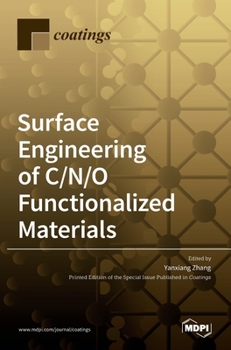 Hardcover Surface Engineering of C/N/O Functionalized Materials Book