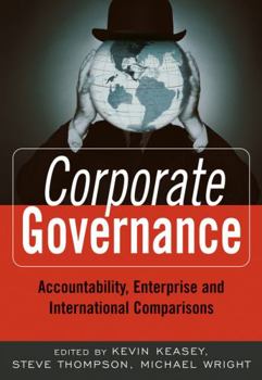 Hardcover Corporate Governance: Accountability, Enterprise and International Comparisons Book