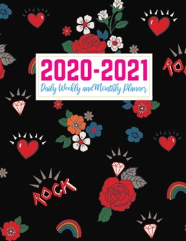 2020-2021 Daily Weekly and Monthly Planner: Simple Two Year Jan 1, 2020 - Dec 31, 2021 Calendar Organizer and Appointment Schedule Agenda Journal for ... - 24 Months Planner - Creative AG 0017