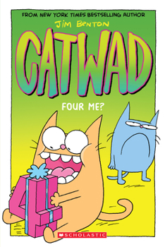 Paperback Four Me? a Graphic Novel (Catwad #4): Volume 4 Book
