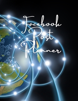 Paperback Facebook Posts Planner Book